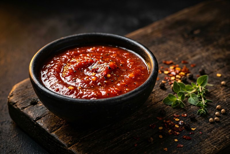 Red Sauce — with tomato & spices